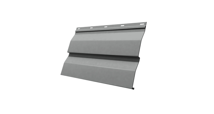 Корабельная Доска 0,265 GL 0.45 PE с пленкой RAL 9006 бело-алюминиевый