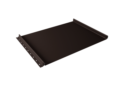 Кликфальц Grand Line 0,45 PE с пленкой на замках RAL 8017 шоколад