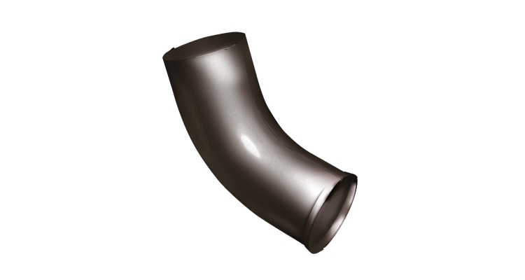 Колено стока Grand Line PU 90 мм RR 32 темно-коричневый