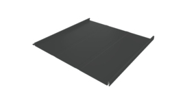 Фальц двойной стоячий Line Grand Line 0,5 Satin с пленкой на замках RAL 7016 антрацитово-серый