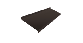 Отлив простой 200 0,5 Satin Matt RR 32 темно-коричневый (2м)