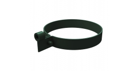 Хомут трубы Lite ПВХ Grand Line зеленый (RAL 6005)