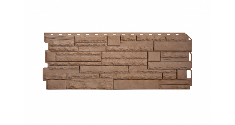 Панель Камень скалистый (бежевый) ЭКО АП 1,10*0,43 (уп-ка 10 шт.)