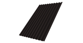 Профнастил С21R 0.45 Drap ST RAL 9005 черный