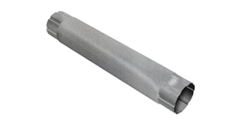 Труба круглая соединительная GL ZN 90 мм 1 м Zn цинк