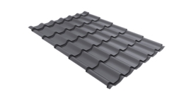 Металлочерепица классик 0,4 PE RAL 7004 сигнальный серый