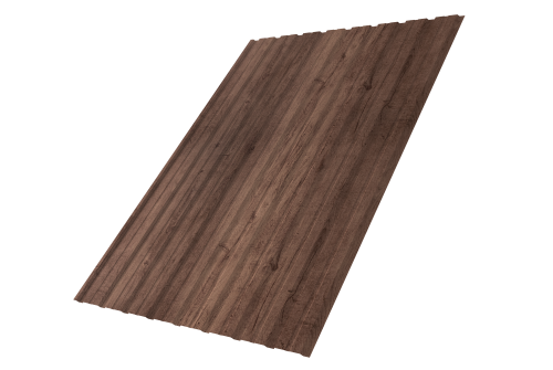 Профнастил С10B 0.45 Print Premium Almond Wood Fresh