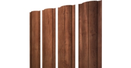 Штакетник Круглый с прямым резом 0,45 Print Premium Rowan Fresh TwinColor