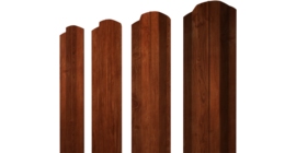 Штакетник М-образный В фигурный 0,45 Print Elite Rowan TwinColor