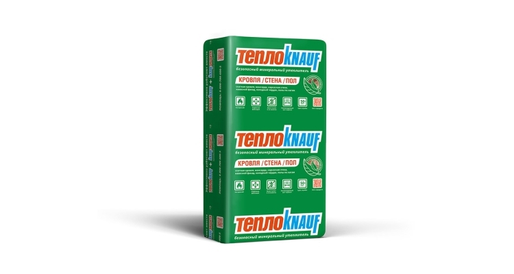 Утеплитель Кnauf для кровли и стен TS036 100х610х1230 (6м2; 0,6м3)