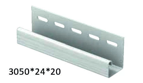 Планка J-трим сайдинга 3050 ЮП (уп 20 шт), цвет белый