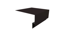 Планка околооконная сложная Блок-хаус new 250х50х27 (j-фаска) 0,45 Drap RAL 9005 черный (2м)