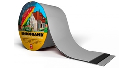 Лента герметизирующая Технониколь Nicoband самоклеящаяся 10мх15см, серебристая