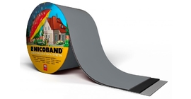 Лента герметизирующая Технониколь Nicoband самоклеящаяся 3мх7.5см, темно-серая