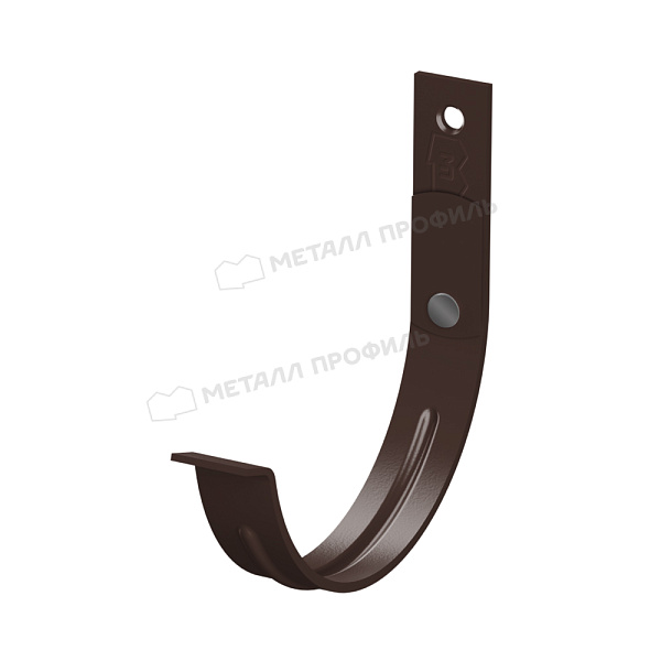 Держатель желоба карнизный Металл Профиль Foramina PUR D125х132 RAL 8017