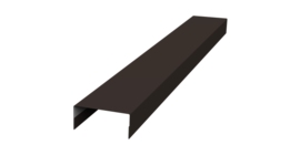 Крышка 30х20 жалюзи Texas 0,45 Drap ST RR 32 темно-коричневый (2м)