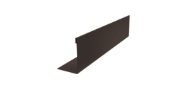 Нащельник 125 Texas 25х35 0,45 Drap-double TX RR 32 темно-коричневый (L1,8)