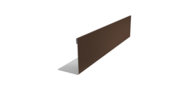 Нащельник 150 Texas 25х350,5 Satin Matt TX RAL 8017 шоколад (L2,0)