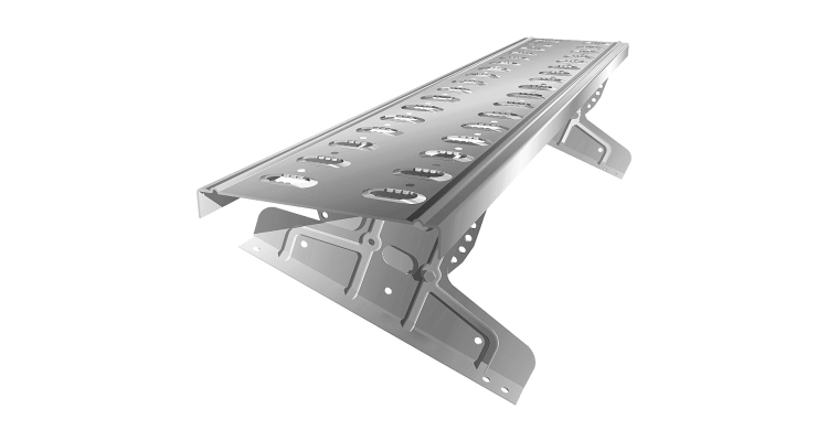 Мостик переходной для композитной черепицы 1,25 RAL 7004