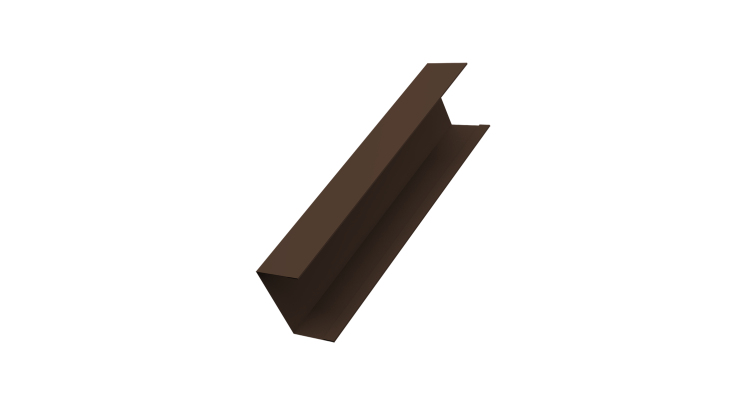 Крышка жалюзи Milan, Tokyo для калиток, ворот 0,45 Drap-double TX RAL 8017 шоколад (3м)