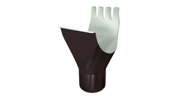 Воронка GL PE 125/90 мм RR 32 темно-коричневый